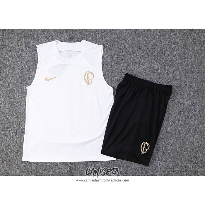 Chandal del Corinthians 2023-2024 Sin Mangas Blanco